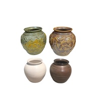 Flower vase/Vase shaped flower vase - Bat Trang ceramics ceramic flower vase beautiful flower vase