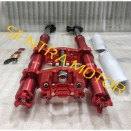 Up Side Down / Shock Depan USD KLX 150 Dan Dtracker 150 Merk Wilwood Full CNC