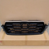 ZHLB Front Car Center Grid Grille OEM:71200-3B4-H60 H-ONDA C-RV 2023-2024 Black Baking Paint Center 