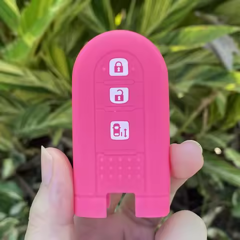 Rubber Car Key Fob Cover Silicone Protector Case for Toyota Rush Daihatsu Tanto LA600S LA800S LA610S