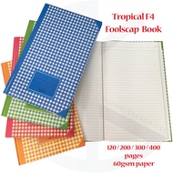 Tropical F4 Foolscap Book / Hard Cover Book 60gsm paper