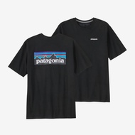Fashion ของแท้ เสื้อยืด Patagonia P-6 Logo Responsibili-Tee Tee