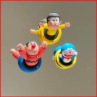 YB2 3Pcs Doraemon Nobita Takeshi Car Interior Ornament Creative Cartoon Car Decoration Accessories Y
