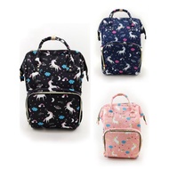 OKBB Mother Baby Diaper Bag Unicorn Backpack Beg Menyusu OKBB Mother Bag OKBB Diapers Bag Accessorie