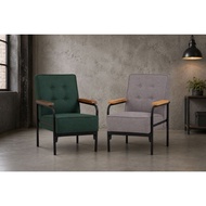 Dawson Industrial Accent Chair / Armchair