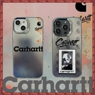 Illustration Electroplated photo frame Phone Case Suitable for IPhone17 17air 16 16P 16PM 16Plus 15 