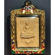 LP LERSI LINGDAM WAT THASUNG PHRA PHUT KHEE GAI, NUR DIN, NUR PHONG, POWER  LP PARN 镀金壳,DD CARD,THAI