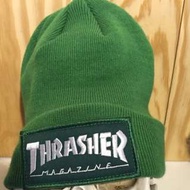 THRASHER 毛帽綠