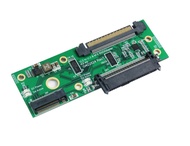 Micro SATAケーブル U.2 SFF-8639 to M.2 NVME SSDとU.2メスアダプター。
