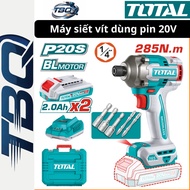 TOTAL TIRLI2028 20V Battery Screwdriver - Brushless Motor (285Nm) - 3 Speed Levels