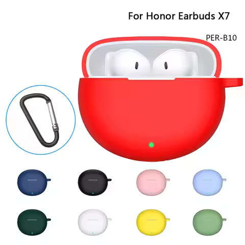 Soft Silicone Cases For Honor Earbuds X7 Protective Wireless Earphone Cover For Honor Earbuds X7 Cha