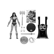 玩具研究中心 售價779 麥法蘭 DC 7吋 神力女超人 經典黑白版 金標 7月預購海外版