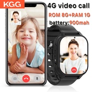 8GB + 1GB เด็กสมาร์ทวอท์ช4G การสนทนาทางวิดีโอ SOS IP67กันน้ำนาฬิกาข้อมืออัจฉริยะสำหรับเด็กโทรกลับจอภาพเครื่องติดตามโทรศัพท์ดู900Mah