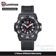 [Official Warranty] Luminox LM3501 Men's Navy Seal Analog Quartz Black Silicone Strap Watch