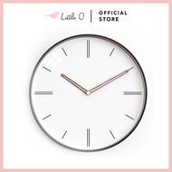 LITTLE O - SECONDI Aesthetic Wall Clock Minimalist Wall Clock