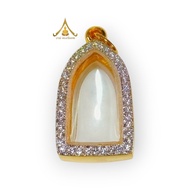 Buddha Amulet Frame Charm Amulet Frame With A Cast Shape And Similar Size Amulet. Italian Gold Formu