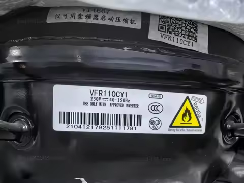 VFA090CY1 VFL090CY1 VFA110CY1 VFL110CY1 Inverter Refrigerator Compressor Cooling System Compressor