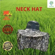topi Neck Hat Topi Askar Topi Kebun / TOPI TUTUP LEHER / BOONIE BUCKET HAT