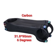 Balugoe Stem Carbon 9cm 6degree Stem Handlebar Dropbar MTB Roadbike Bike