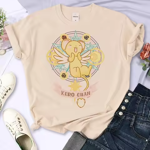 Cardcaptor Sakura Women Clothing Shirts for Women Cartoon Clothing