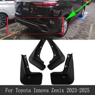 4x สำหรับโตโยต้ารุ่นอินโนวา2023 AG10 Kijang Innova Zenix Suzuki Invictto 2024 2025แผ่นบังโคลนบังโคลน