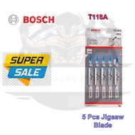 BOSCH T118A JIG SAW BLADE FOR METAL/ 5PCS JIGSAW BLADE