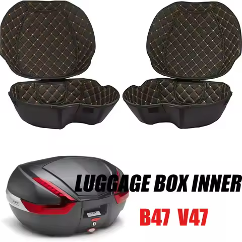 Motorcycle Rear Trunk Case LinerFor GIVI B47 V47 Luggage Box Inner Rear Tail Seat Case Bag Lining Pa