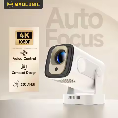 Magcubic HY310 Auto Focus Video Projector 4K HD Mini Projector 330ANSI 1080P Portable Cinema 5W Spea