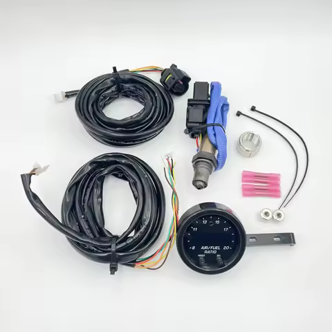 1Set 30-0300 X-Series Wideband Gauge 52Mm 2 1/16In O2 UEGO Air Fuel Ratio Controller Kit LSU 4.9 Lam