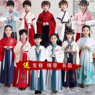Children Hanfu New Chinese Chinese Chinese Chinese Clothing Chinese Clothing Three-Character Classic