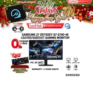 [ผ่อน 0% 10 ด.]SAMSUNG 27 ODYSSEY G7 G70D 4K LS27DG702EEXXT GAMING MONITOR /IPS 4K(144Hz) /ประกัน 3 