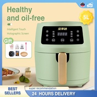 Air fryer Large capacity multifunctional air fryer Home touch screen fully automatic non stick fryer