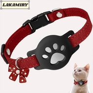 LAKAMIRY Pet Reflective Collar, Pet Tracking Night Visibility GPS Tracker Necklace,  Adjustable Refl