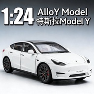 Tesla Model Y Car Model Alloy Car Model 3 Universal for Boys Girls tesla Simulation Gift Toy Car