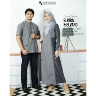 Damoza Couple Series Elvira and Elvaro Rainfall Grey Gamis Elvira Elvarokoko