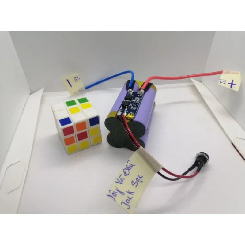 Khối pin 2S2P 74/84V hàn dây sẵn