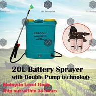 PABOOL/OGAWA 20L PUMP BATTERY "DOUBLE PUMP"/PAM Battery/Pump Battery