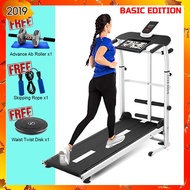Fitness Equipment Mini Foldable Manual Jogging Running Treadmill With Board BEDL