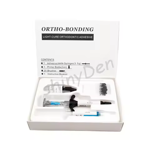 Orthodontic Adhesive Kit Dental Ortho Force Ortho Bonding Adhensives Self Cure No-mix Direct Bonding