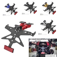 For YAMAHA Tmax 560 530 DX SX Motorcycle Accessories License Plate Holder Rear Tail Frame Fender El