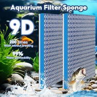 🔥【PETLUSCI】Aquarium Filter Sponge 9D 9 Layers Pond Filter Media Filter Aquarium Bio Filter 魚缸過濾器