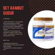 Set Rambut Gugur Shaklee | B COMPLEX | ZINC PLUS SHAKLEE