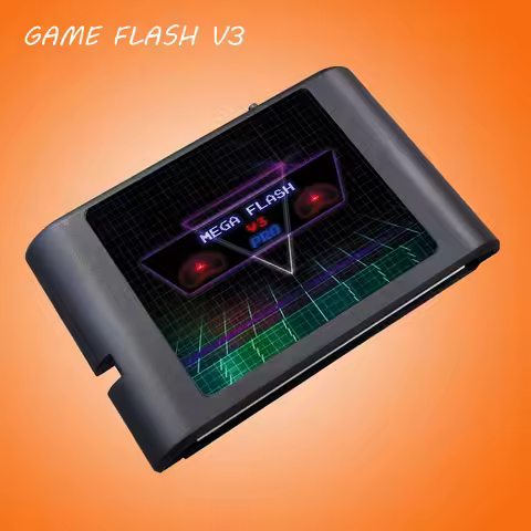 MD V3 Pro Version 1200 in one China version md game flash cassette for Retro md game console