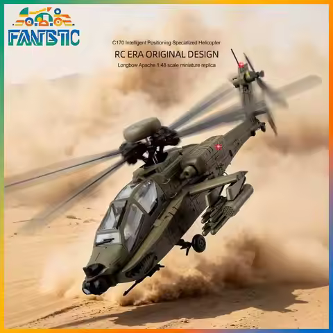 Rc Era C170 Ah 64d Apache Rc Helicopter 6 Channel Flybarless Single Rotor Intelligent Stunt Indoor O