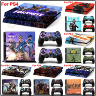 [nchu] Fortnite Battle Royale Game Console Stickers Set Voor Sony Ps4 Full Body Color Skin Stickers 