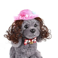 Dog Accessories Pet Accessories Pet Accessories Pet Princess Hat Sun Hat Teddy Shih Tzu Wig Hat