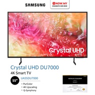 SAMSUNG 55" DU7000 Crystal UHD 4K AI Smart TV UA55DU7000  | TV Pintar 智能电视