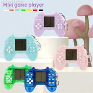 LOOKSHOW Macaron Color Mini Handheld Game Players Tetris Electronic Game Built-in 26 Games Handheld 