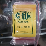 Plastic Clip Bag Size 10 x 7cm