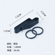 【TikTok】Cross-Border Hot Sale High-Grade Stainless Steel Tactical Keychain Men's Tooling Key Holder Wear Belt Removable